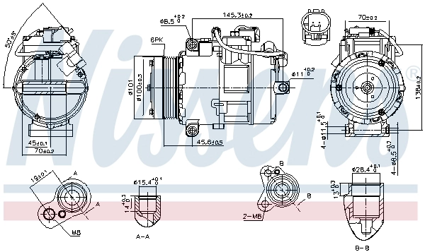 Compressor, air conditioning (890012)