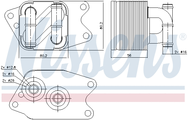 Oil Cooler, automatic transmission