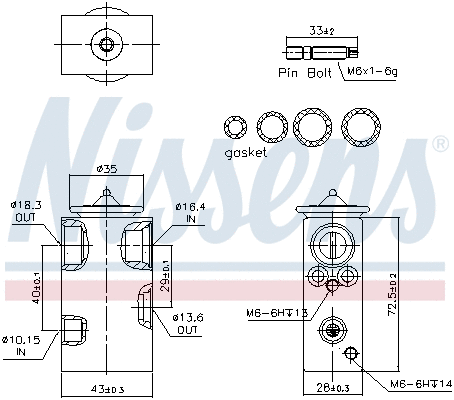 Expansion Valve, air conditioning