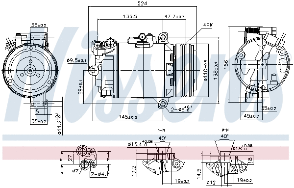 Compressor, air conditioning