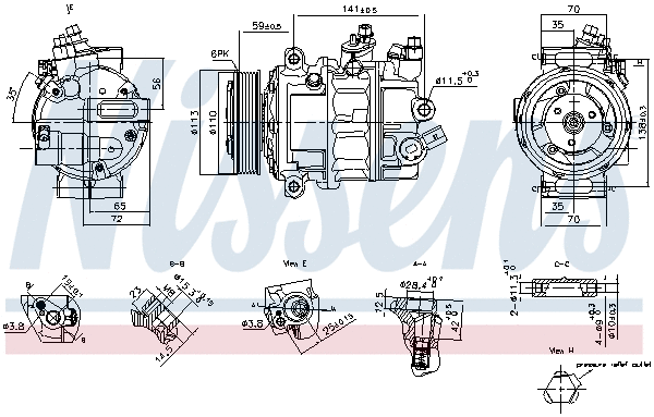 Compressor, air conditioning (890893)