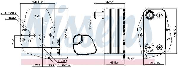Oil Cooler, engine oil