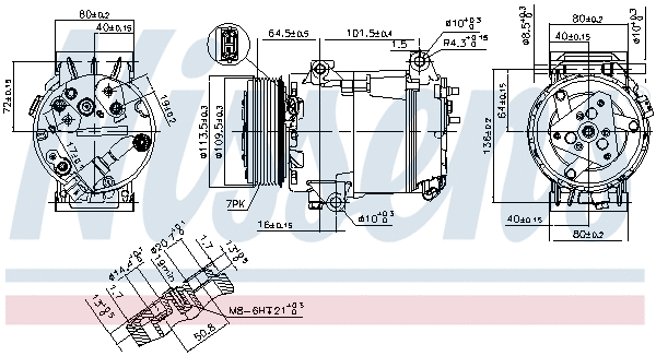 Compressor, air conditioning