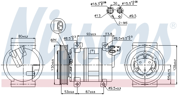 Compressor, air conditioning