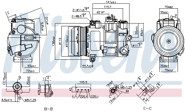 Compressor, air conditioning (890696)