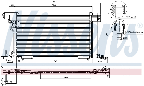 Condenser, air conditioning