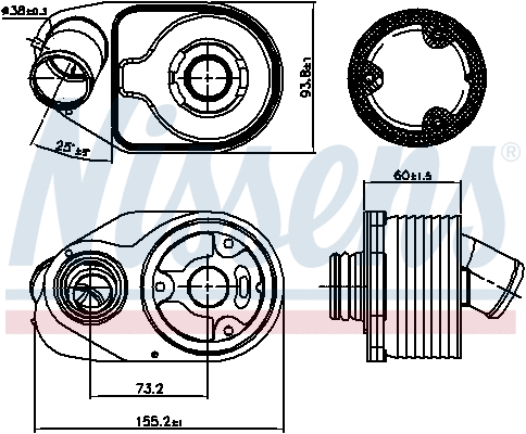 Oil Cooler, engine oil