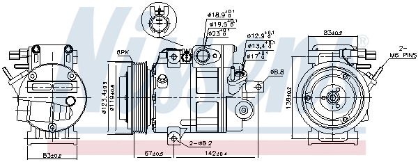 Compressor, air conditioning