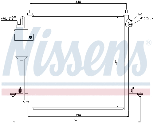 Condenser, air conditioning