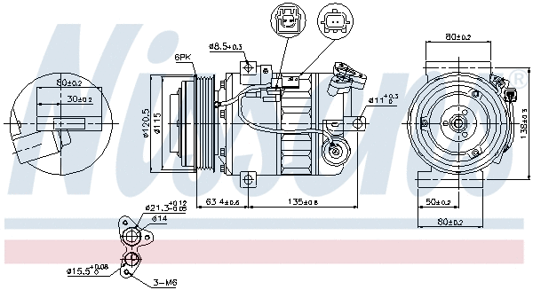 Compressor, air conditioning