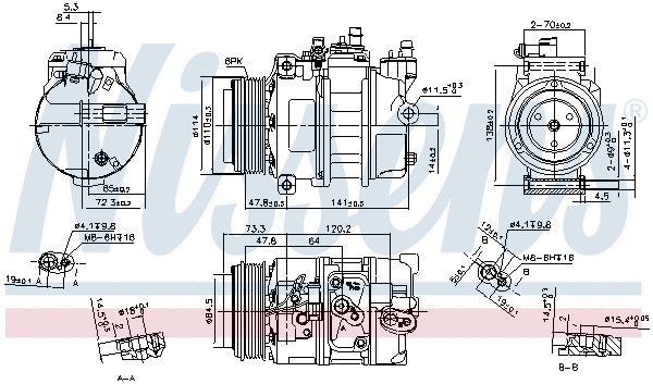 Compressor, air conditioning