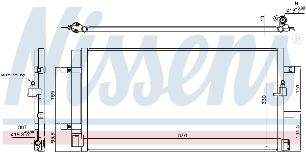 Condenser, air conditioning (940453)