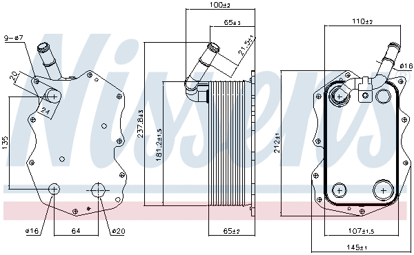 Oil Cooler, engine oil