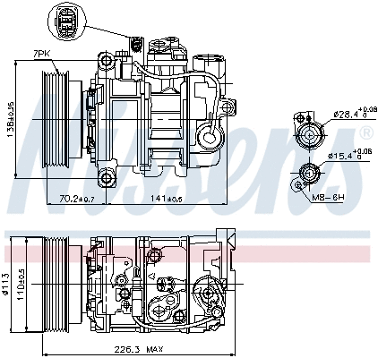 Compressor, air conditioning