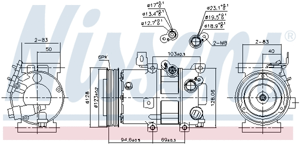 Compressor, air conditioning
