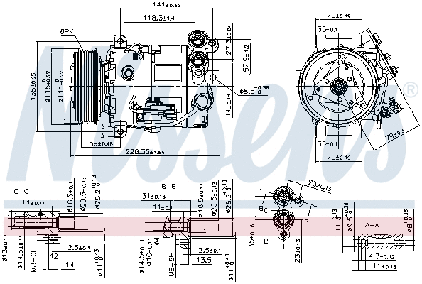 Compressor, air conditioning