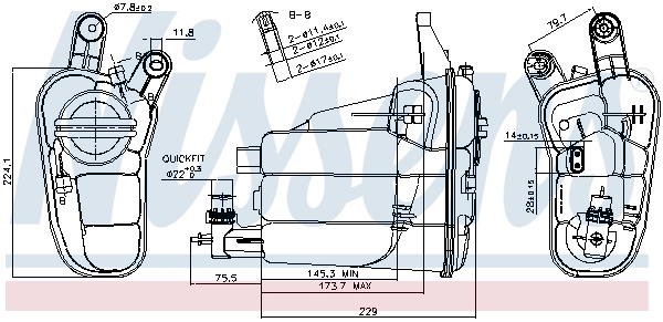 Expansion Tank, coolant