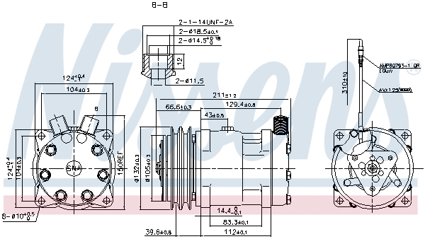 Compressor, air conditioning (89849)