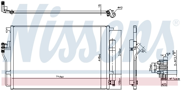 Condenser, air conditioning