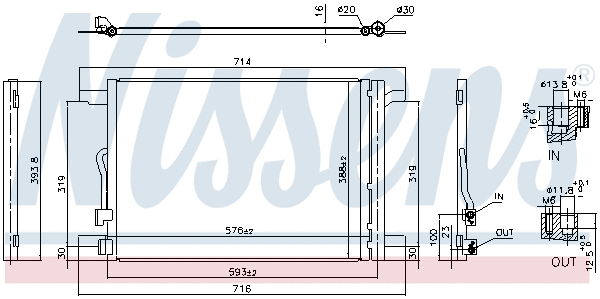 Condenser, air conditioning (940870)