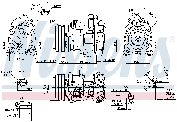 Compressor, air conditioning