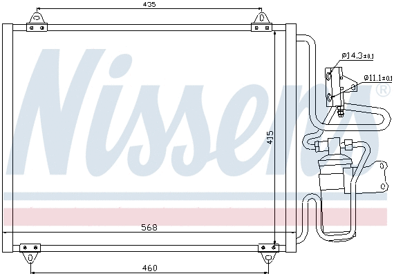 Condenser, air conditioning