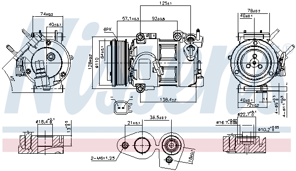 Compressor, air conditioning
