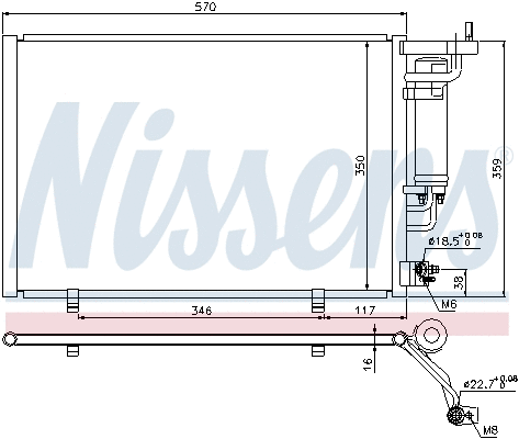 Condenser, air conditioning