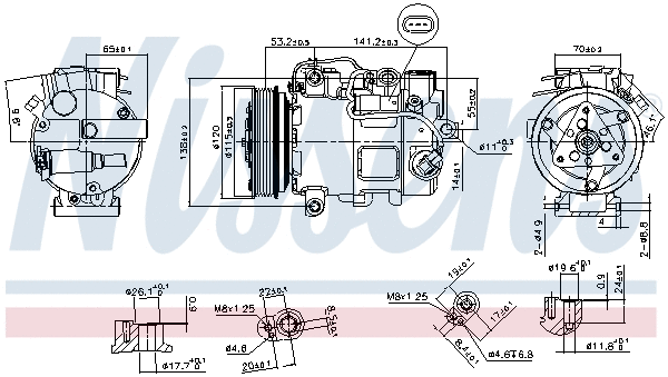 Compressor, air conditioning
