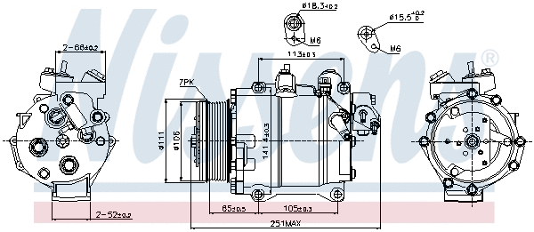 Compressor, air conditioning