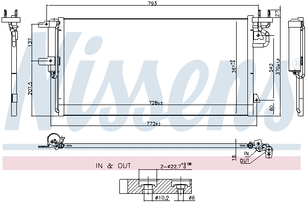 Condenser, air conditioning