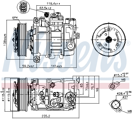 Compressor, air conditioning