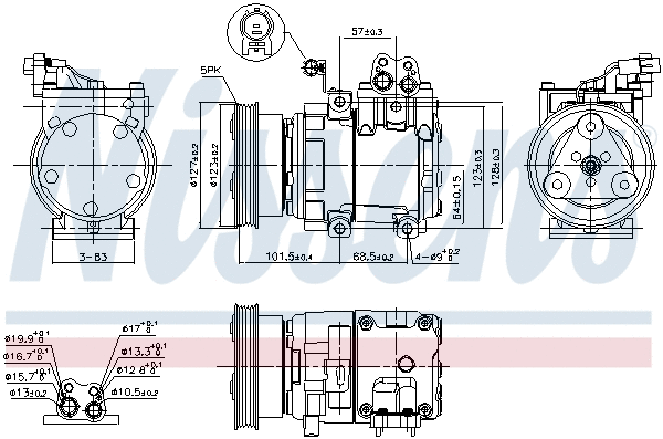 Compressor, air conditioning