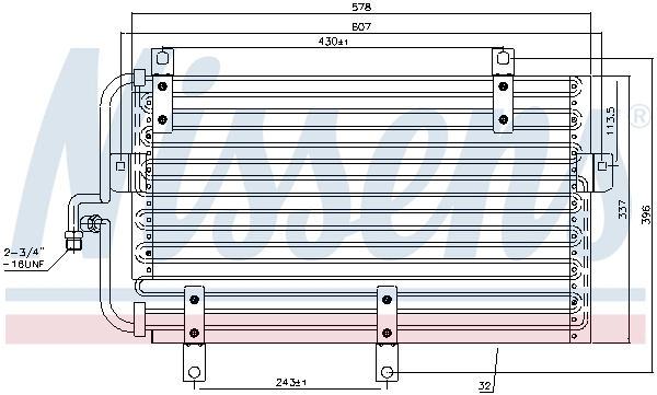 Condenser, air conditioning (94215)