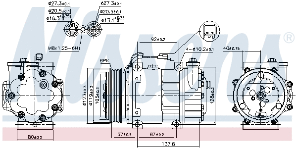 Compressor, air conditioning