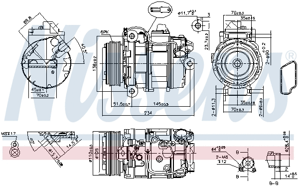 Compressor, air conditioning