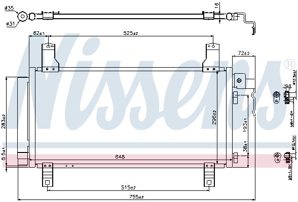 Condenser, air conditioning