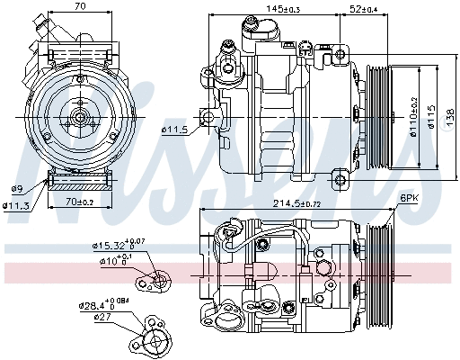 Compressor, air conditioning