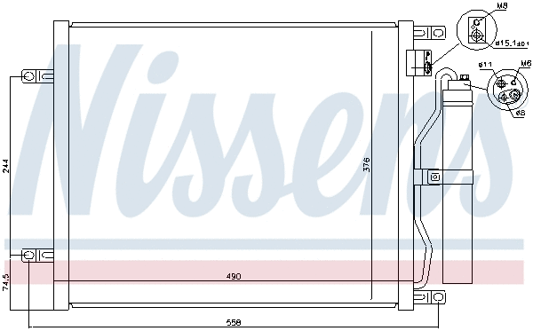 Condenser, air conditioning