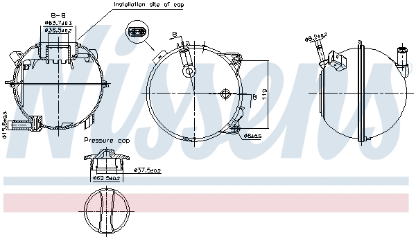 Expansion Tank, coolant