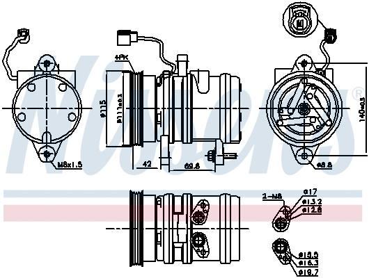 Compressor, air conditioning
