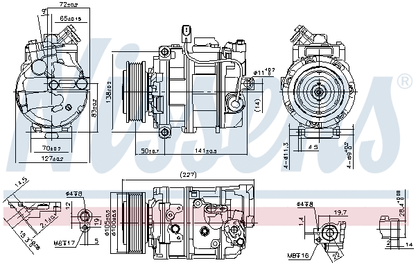 Compressor, air conditioning