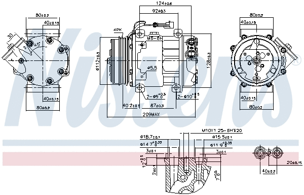 Compressor, air conditioning