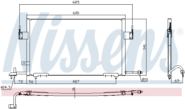 Condenser, air conditioning