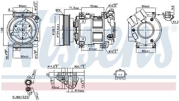 Compressor, air conditioning