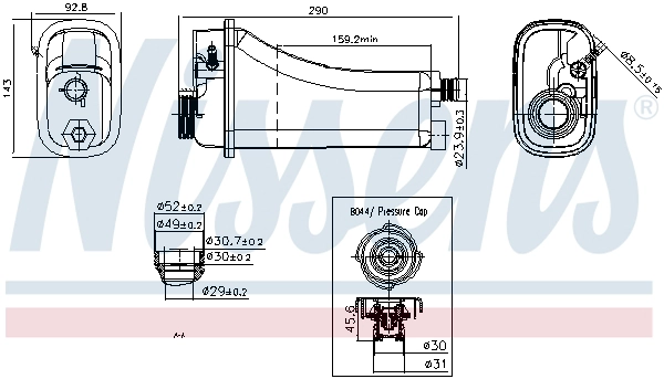 Expansion Tank, coolant