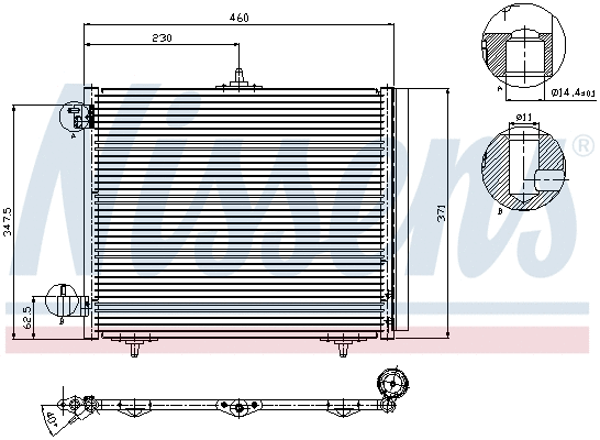 Condenser, air conditioning
