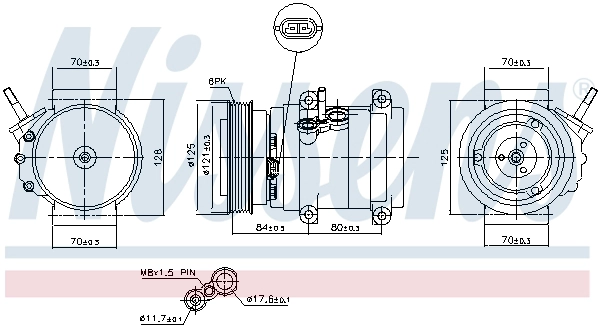 Compressor, air conditioning