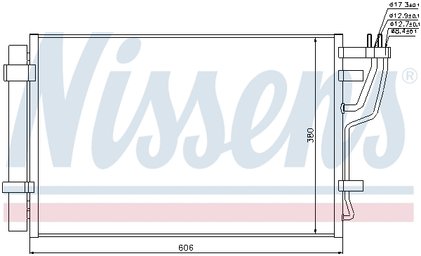 Condenser, air conditioning (94981)