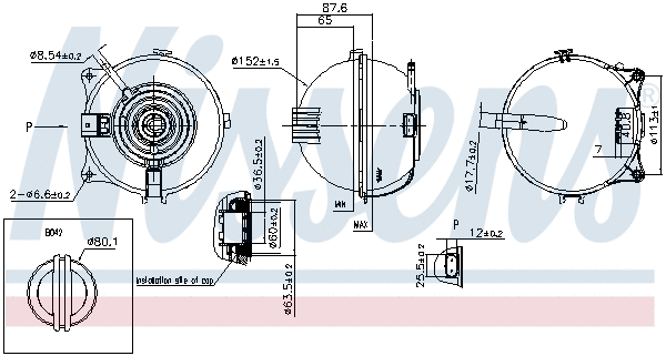 Expansion Tank, coolant